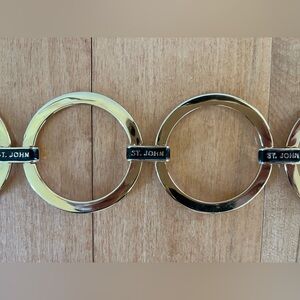 St John Adjustable and Reversible Circles Link Belt